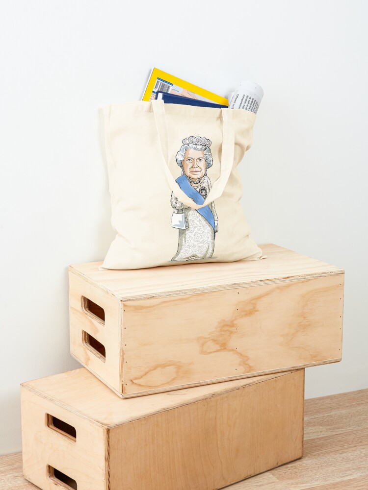 Alternate view of Queen Elizabeth II Tote Bag