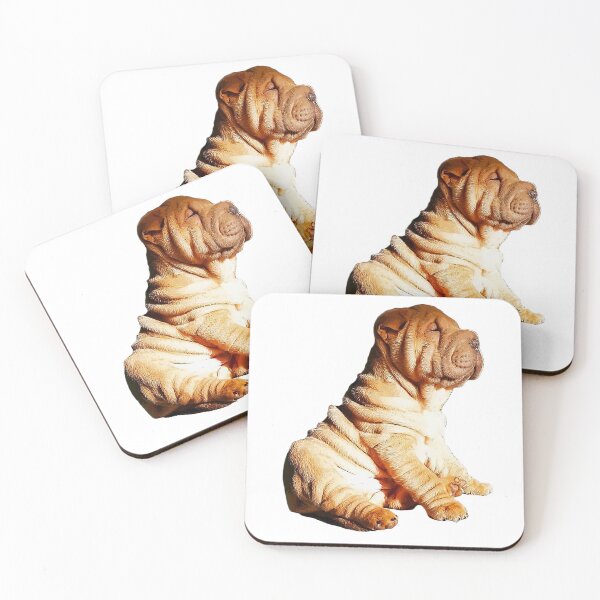 Item preview, Shar Pei Cute Puppy Dog designed and sold by ElegantCat.