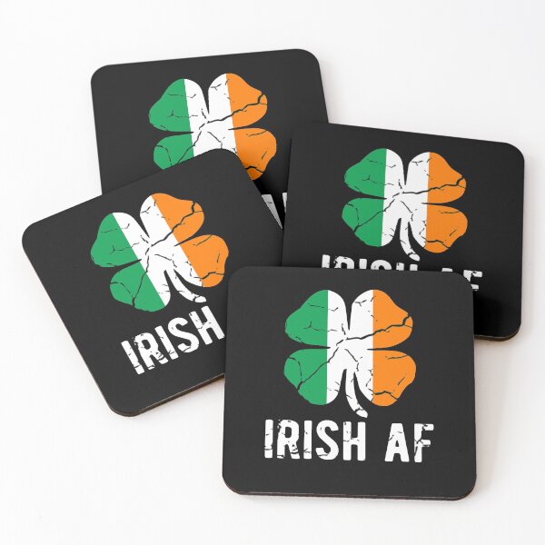 Item preview, Funny St Patrick's Day Irish AF - Irish As Feck Drinking designed and sold by Dan66.