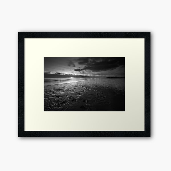 Foreshore Sunset - Lytham, Lancashire Framed Art Print
