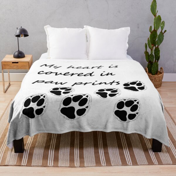 Item preview, My heart is covered in paw prints designed and sold by darkrose23.