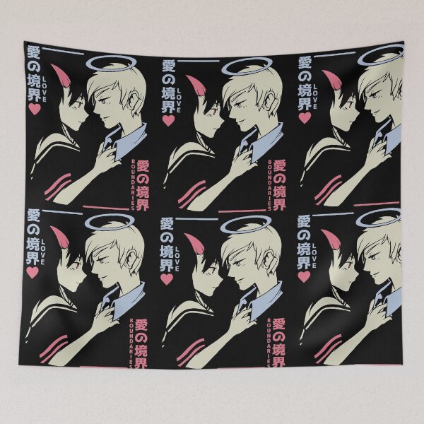 Item preview, Love Boundaries Anime Cartoon Boundless Love Valentine's Day designed and sold by peter2art.