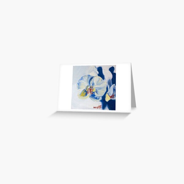 How doth the little orchid grow... Greeting Card