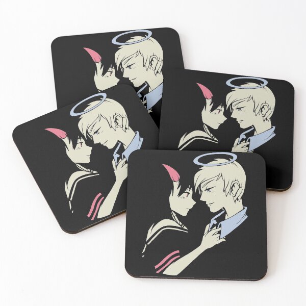 Item preview, Romantic Devil Angel Bachelor Cartoon Anime Boundless Love  designed and sold by peter2art.