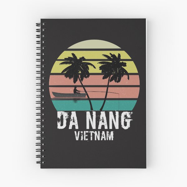 Item preview, Da Nang City Vietnam Retro Sunset  designed and sold by UrbanHype.