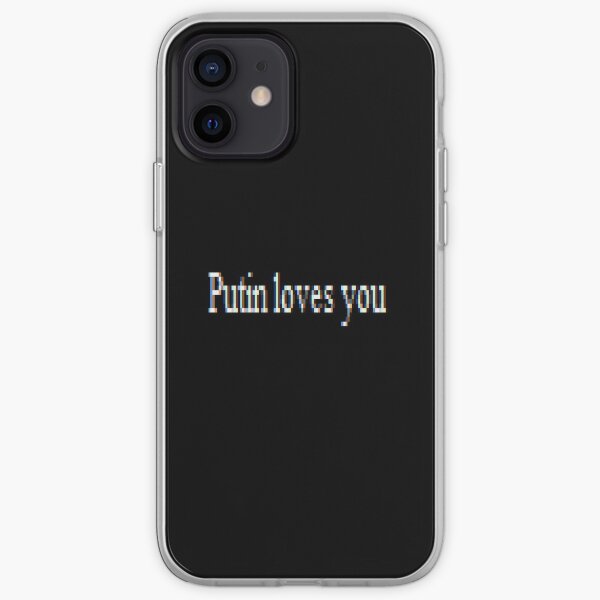 Putin loves you, #PutinLovesYou, #Putin, #loves, #you, politics, #politics iPhone Soft Case