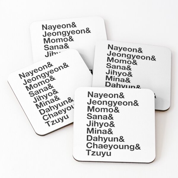 Artikelvorschau, Nayeon, Jeongyeon, Momo, Sana, Jihyo, Mina, Dahyun, Chaeyoung, Tzuyu entworfen und verkauft von thepremiumgas.