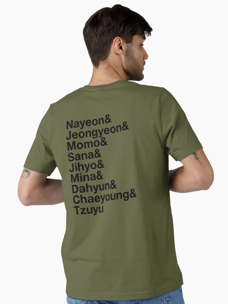 Off-the-shoulder Doggy T-shirt TWICE ナヨンウェア Amazon.com: YJYP Kpop Twice Shirts 5th Word Tour Shirt Tzuyu