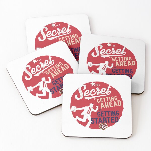 Item preview, Secret of Getting Ahead is Getting Started designed and sold by auradesign.