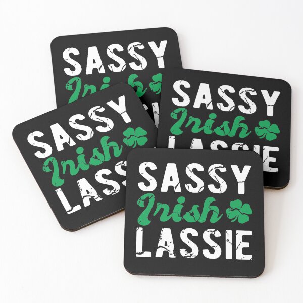 Item preview, Sassy Irish Lassie St Patrick's Day Shamrock Gift designed and sold by Dan66.