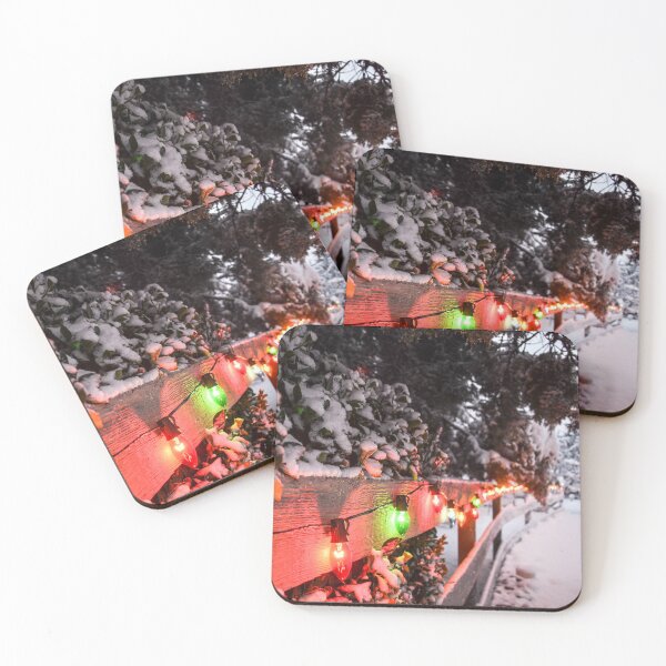 Item preview, Christmas Lights in Snow designed and sold by Mary Kayser.