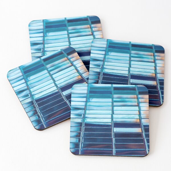 Item preview, Blue Tile Pattern in Shade designed and sold by srgreen.