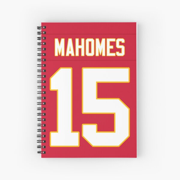 Patrick Mahomes Chiefs Spiral Notebook