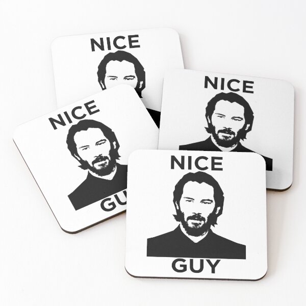 Item preview, Nice Guy Keanu Reeves designed and sold by ExplosiveA.