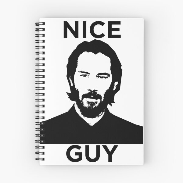 Item preview, Nice Guy Keanu Reeves designed and sold by ExplosiveA.