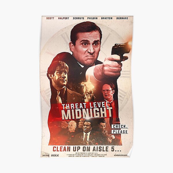 Threat Level Movie Midnight Film Posters Poster