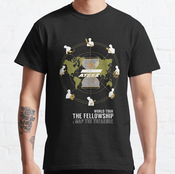 ATEEZ - The Fellowship: Cartographier le trésor T-shirt classique