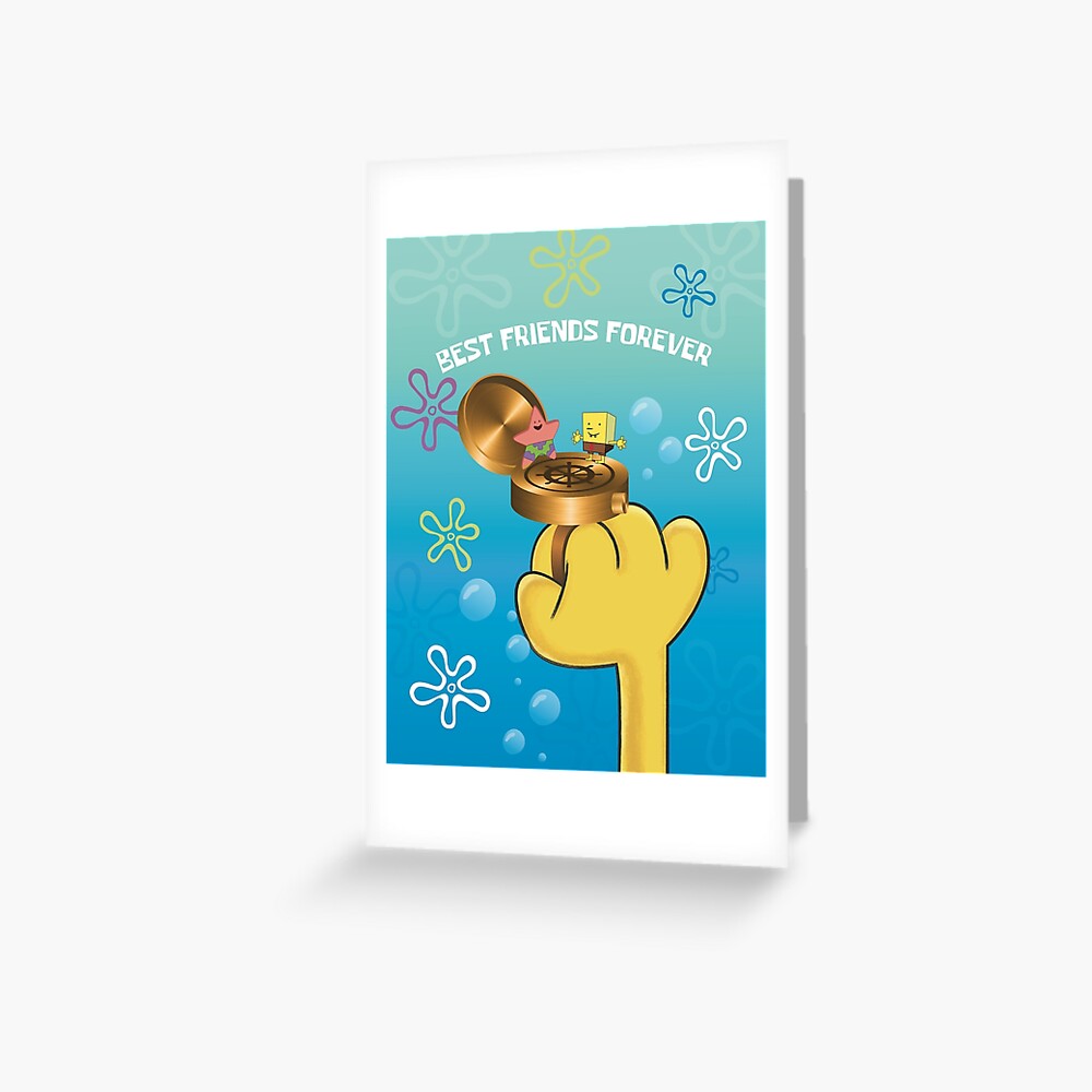 spongebob squarepants best friends forever ring