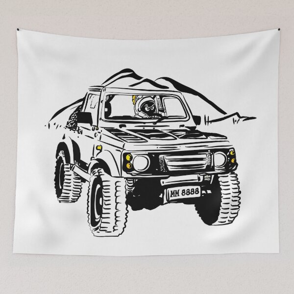 Item preview, OFFROADING TRUCK MARTIAN designed and sold by aydapadi.