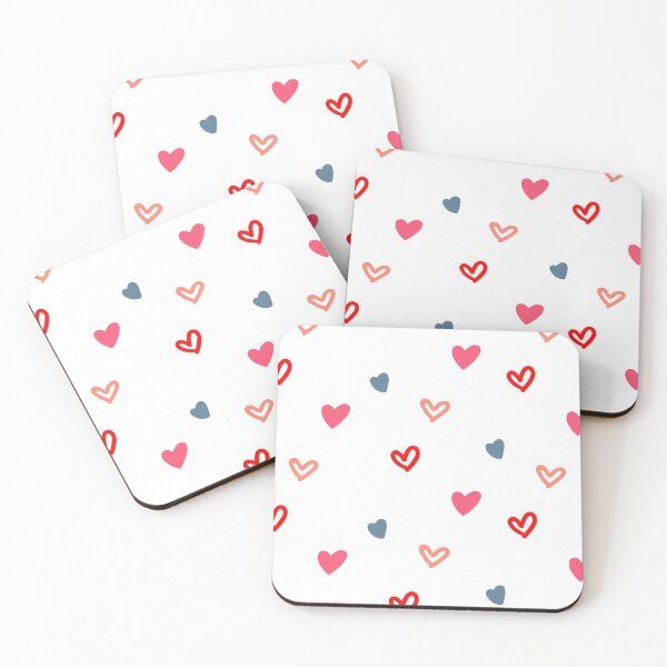 Item preview, Pink Heart Pattern  designed and sold by newburyboutique.