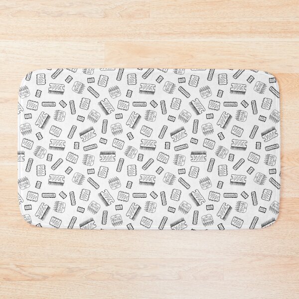Item preview, Op Amps - Black on White designed and sold by Hodgepodge Bricolage.