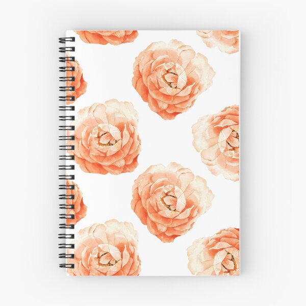 Item preview, peach floral designed and sold by quotefactory.
