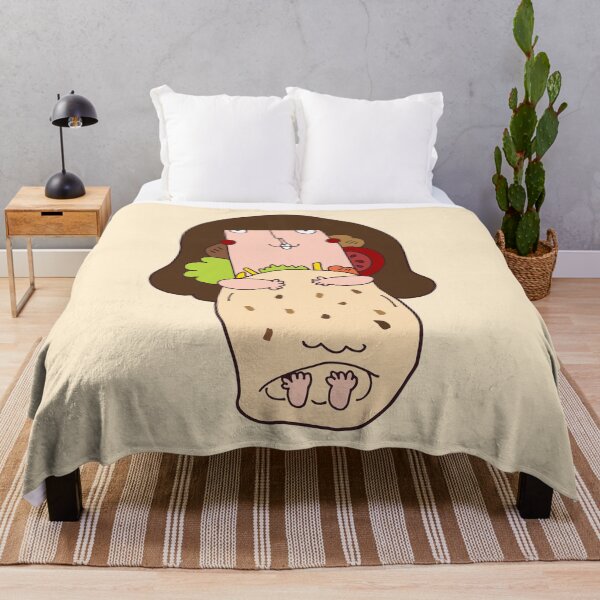 Item preview, Burrito blanket designed and sold by littleredcheeks.
