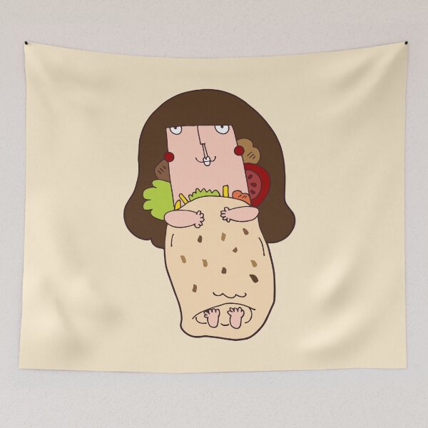 Artikelvorschau, Burrito-Decke entworfen und verkauft von littleredcheeks.