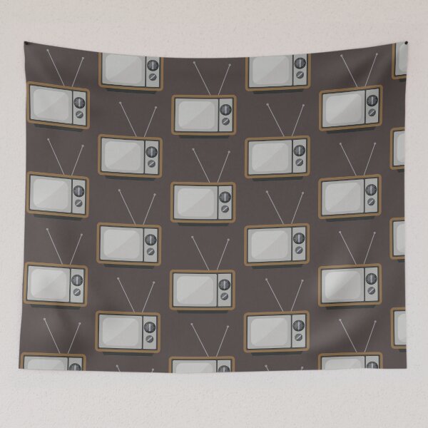 Item preview, Retro Television Set Illustration - TV Graphic designed and sold by jeffs-stickers.