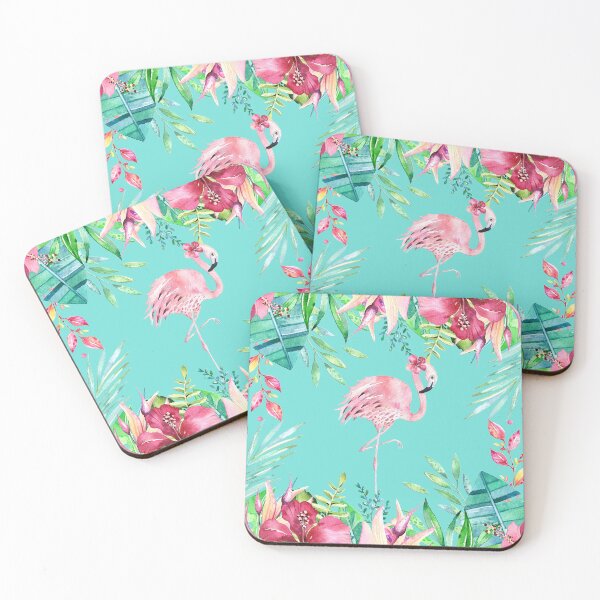 Item preview, Fabulous Flamingo (If You Got It Flaunt It) Turquoise Edition  designed and sold by Amanda-Lakey.