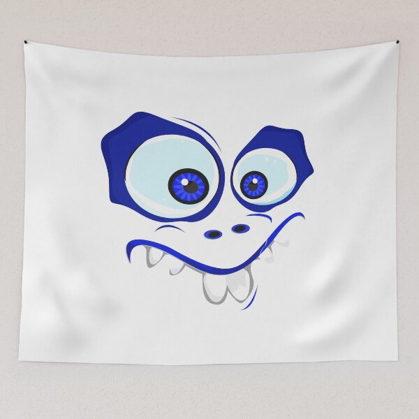 Item preview,  creepy blue-eyed monster blood designed and sold by Gex909.