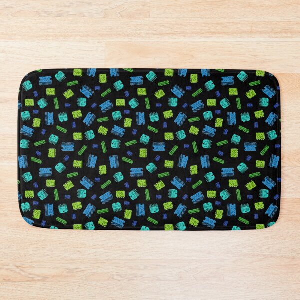 Item preview, Op Amps - Color on Black designed and sold by Hodgepodge Bricolage.