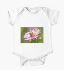 Cute bee on an Aster One Piece - Short Sleeve