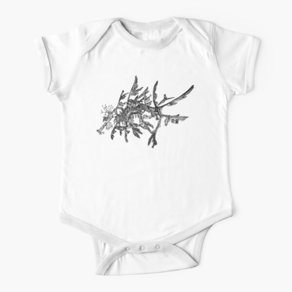 Jonesy the Leafy Sea Dragon Short Sleeve Baby One-Piece