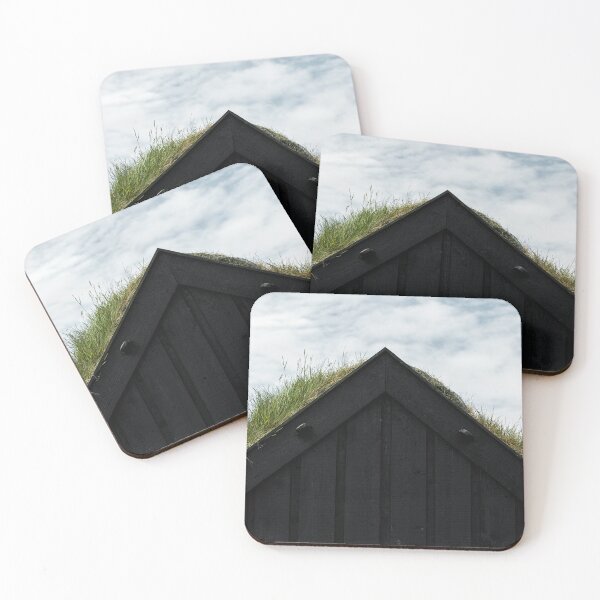 Item preview, Grass growing on roof in Faroe Islands designed and sold by Tommyg83.