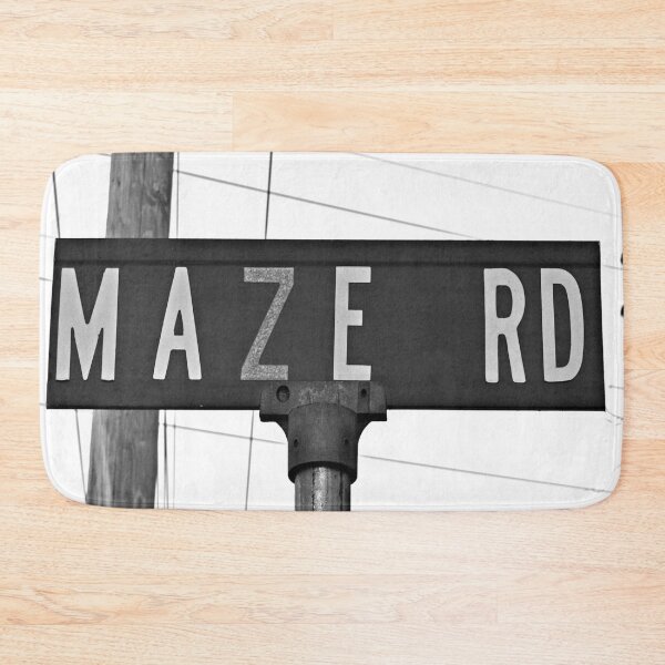 Item preview, A Street Sign Named Maze designed and sold by jcwest.
