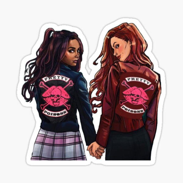 Choni pretty poisons Riverdale Sticker