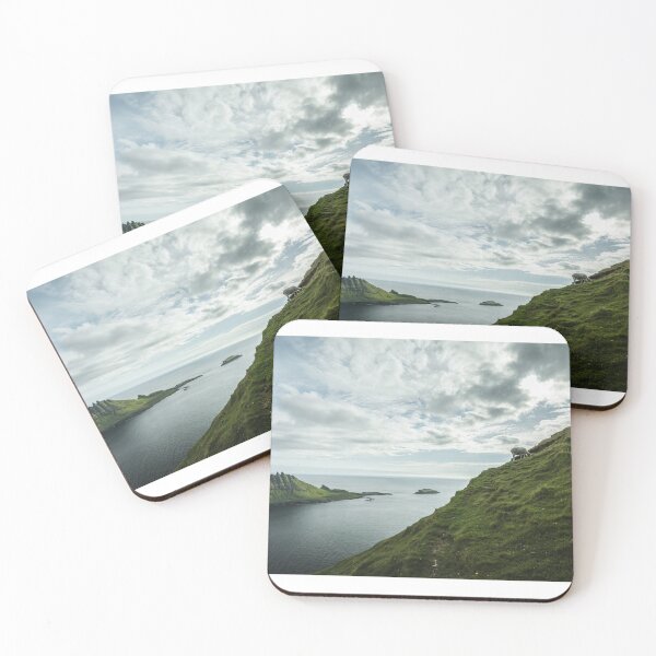 Item preview, Sheep on Cliffs in Faroe Islands designed and sold by Tommyg83.