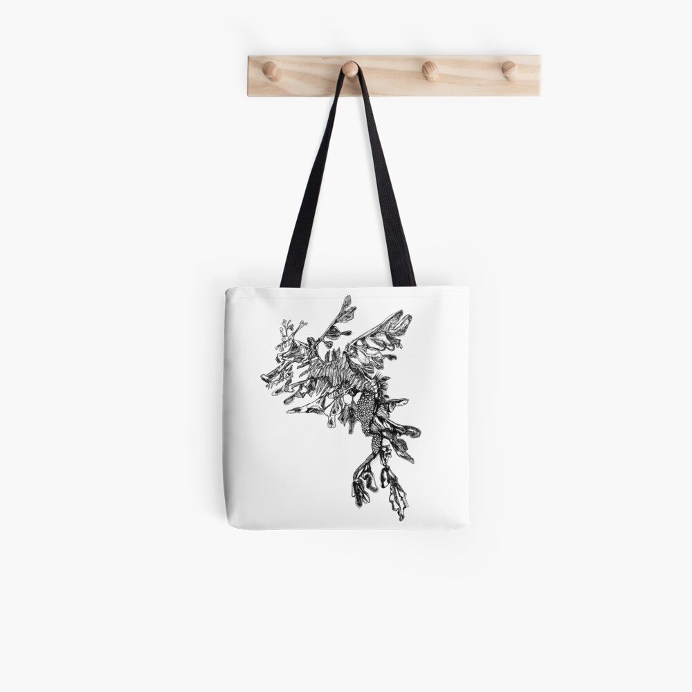 Steve the Leafy Sea Dragon Tote Bag