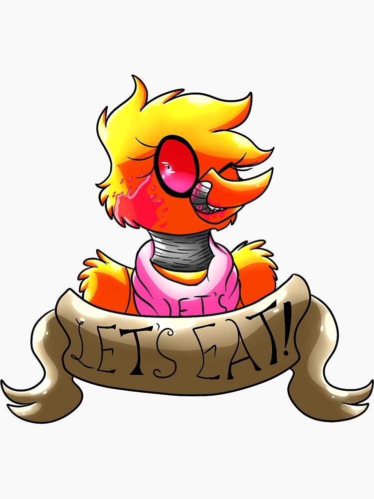 withered foxy Sticker for Sale by riss-su