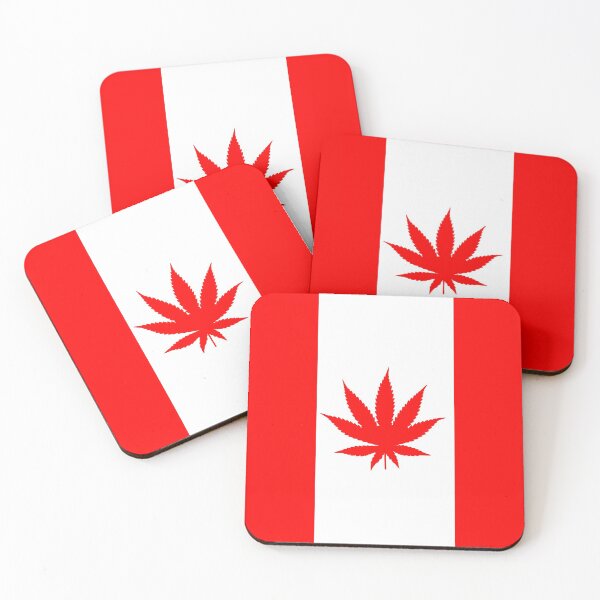 Artikelvorschau, Kanadische Flagge von Cannabis entworfen und verkauft von GlasGhost.