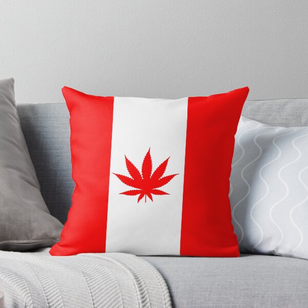 Item preview, Canadian Flag of Cannabis designed and sold by GlasGhost.