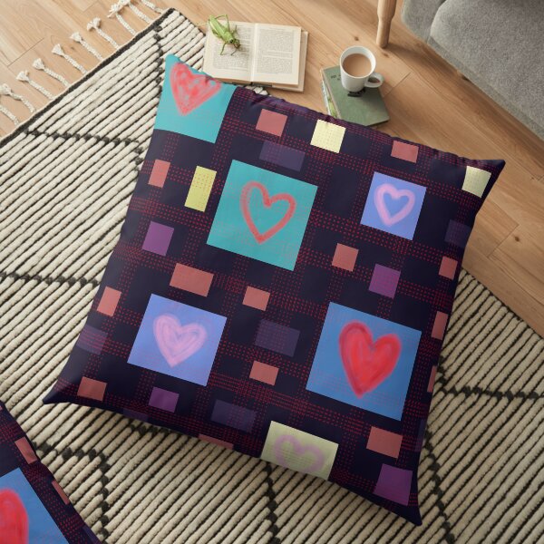 Heart Love Floor Pillow