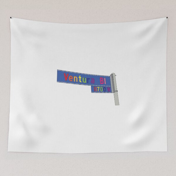 Item preview, Rainbow Ventura Blvd Sign designed and sold by trqffic.