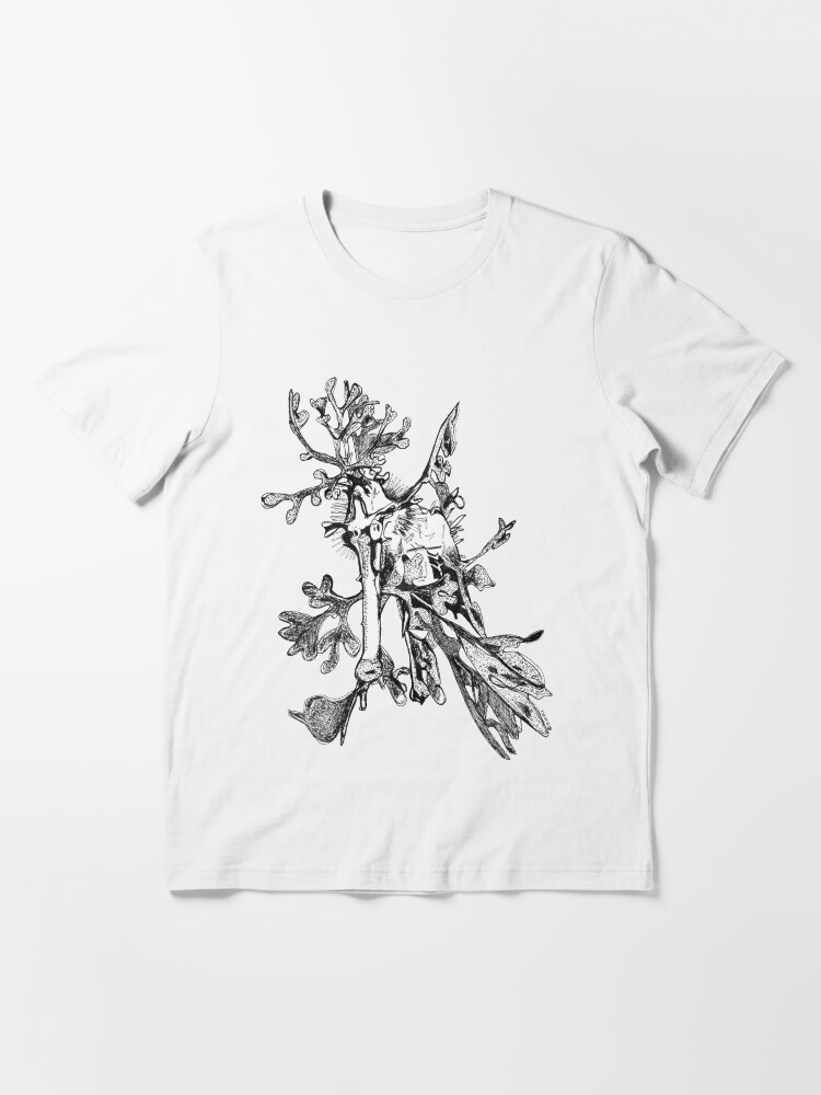 Alternate view of Carl the Leafy Sea Dragon Essential T-Shirt
