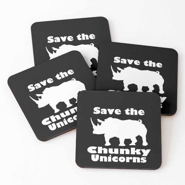 Item preview, Save the Chunky Unicorns - Save the Rhinos designed and sold by youzername.