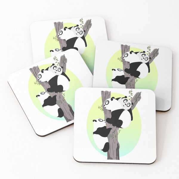 Item preview, Pandas in a tree designed and sold by Adamzworld.