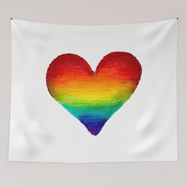 Item preview, Rainbow Heart designed and sold by Emma Kurtz.