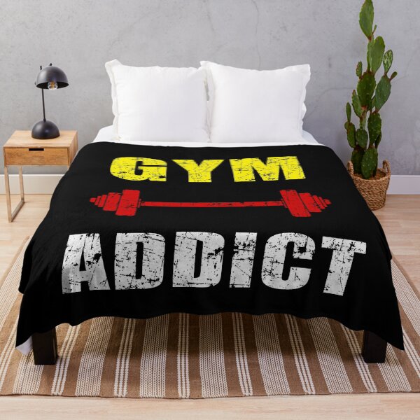 Item preview, Gym Addict bodybuilding motivation designed and sold by Mfk Clothes.
