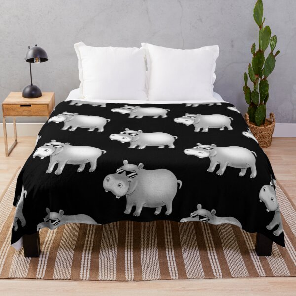 Item preview, Hip Cool Hippopotamus Funny Hippo designed and sold by pablomendoza.
